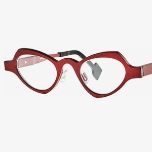 THEO Caemi Hd Luxe Red Prescription Glasses Frames 796